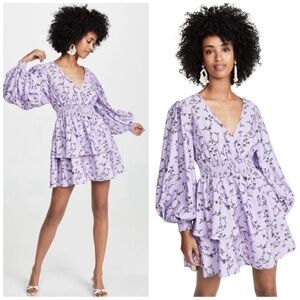 Keepsakes the label tiered ruffle mini dress.